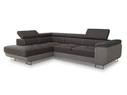 Preise vergleichen und bequem online bestellen! Ecksofa Caris Mit Schlaffunktion Und Einstellbare Kopfstutzen Preisvergleich