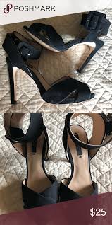 Ankle Strap Zara Black Sandals Black Zara Heeled Sandals Dress Up Or Down Zara Heels Black Sandals Heels Sandals Heels