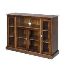 Walker edison 52 highboy style wood tv stand. Summit Highboy Tv Stand For Tvs Up To 50 Dark Walnut Breighton Home Target