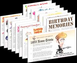 Only true fans will be able to answer all 50 halloween trivia questions correctly. 1955 Birthday Pack Free Party Games