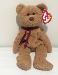 Ty Curly Rare Beanie Baby Bear Errors Babies Retired Misspelled Make An Offer Ty Beanie Baby Bears Rare Beanie Babies Baby Beanie