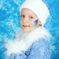 A woman in a santa outfit