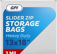 Amazon.com: 50 Count - Slider Zip 2.5 Gallon Jumbo Food ...