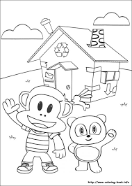 Click on a star to show your . Julius Jr Coloring Picture