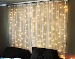 Maybe you would like to learn more about one of these? Wedding Backdrop With Lights Etsy Fairy Lights Bedroom Light Curtains Bedroom Led Curtain Lights