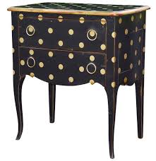 Holy Moly Look At How Cute That Is Polka Dots Painted Furniture Whimsical Furniture Funky Painted Furniture Painted Furniture