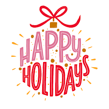 Christmas invitations, christmas cards, christmas photo cards Google Happy Holidays Sticker By Carmi Grau Closer Closer Artists