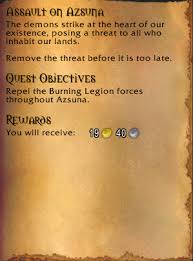 Legion Assaults - Defender Of The Broken Isles Guide - Wowhead