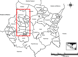 Su capital y ciudad más poblada es cuernavaca. Map Of The State Of Morelos Mexico Download Scientific Diagram