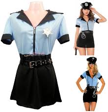 This is an easy diy kids cop costume to put together. Adult Women Blue Police Cop Costume Halloween Uniform Fashion Outfit Dress Set