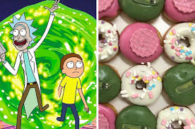 Krispy kreme is a doughnut and coffee chain that currently has over 1,000 locations around the world. Krispy Kreme Now Has Rick And Morty Doughnuts And Me And My Infinite Selves Are Living