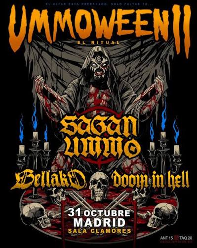 La noche de Halloween más terrorífica de todo Madrid! Entradas en salaclamores.es