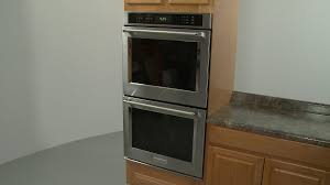kitchenaid electric double wall oven