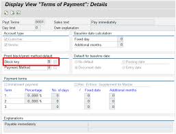 Payment Block Sap Blogs