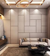 The matte and textured are the best fit for wall painting design for bedrooms, while the emulsion and enamel options are. Luxury Modern Villa Qatar On Behance Modern Living Room Interior Interior Wall Design Room Interior