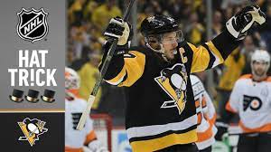Sidney Crosby Earns Hat Trick In Game 1 Rout Of Flyers Youtube