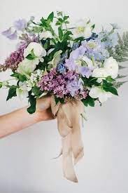 Wedding Flowers Bouquets Lilac Bouquet Spring Wedding Flowers Flower Bouquet Wedding