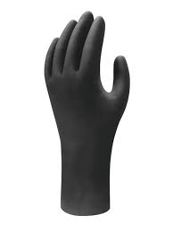 Chemprotec™ unlined black rubber gloves. Showa Black Nitrile Gloves Medium Box Of 100 Jp Supplies