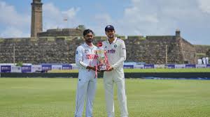 India wins toss and opts to bat in first test against Sri Lanka