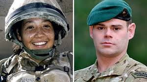 Church service for army medic