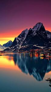 Pin By Hendie Purwiliarto On Phone Backgrounds Nature Lofoten Norway Travel Guide Norway Wallpaper