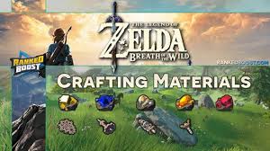 A good recipe book and some careful cooking can make a lot of things a lot easier. Zelda Breath Of The Wild Materials Crafting List Weapons Elixirs Food