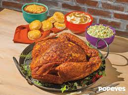 If the idea of preparing a thanksgiving meal on your own is already stressing you out, we're here to remind you that the whole thing — from turkey to sides to pie — can be picked up from restaurants around the. Popeyes Cajun Style Turkey Returns For Thanksgiving 2020