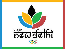 We've been included in the pitch to host 14… New Delhi 2032 Olympic Bidding Mark Courtney M Cheshire Designer Illustrator Glitch Witch