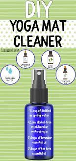 How To Make Your Own Diy Yoga Mat Cleaner 2020 Yoga Rove Yoga Mat Cleaner Diy Yoga Mat Cleaner Yoga Mat Spray