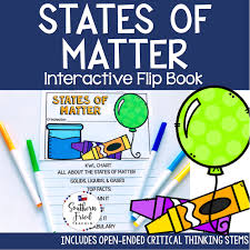 States Of Matter Interactive Flip Book Southern Fried Teachin