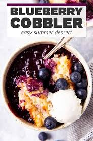 Bisquick Blueberry Cobbler Recipe Make The Most Of Those Juicy Summer Blueberries With This Blueberry Cobbler Recipe It S A Quick And E Easy Blueberry Cobbler Cobbler Recipes Blueberry Cobbler