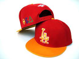 La Tisa Snapback Snapback Snapback Hats Red Orange
