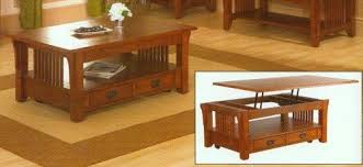 By day it's a handsome cherry coffee table. Mission Mission Style Lift Top Coffee Table Set In Medium Oak Newcoffeetables Com Newcoffeetables Com Coffee Table Coffee Table Setting Lift Top Coffee Table