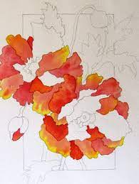 Watercolor Painting Tutorial Pdf Red