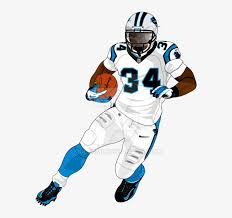 Draw two triangles with slightly curvy lines. How To Draw Football Players In The Nfl Football Players Drawings Of Football Players Free Transparent Png Download Pngkey