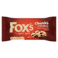 Fox S Chunkie Dark Chocolate Cookies Asda Groceries Vegan Junk Food Vegan Biscuits Grocery