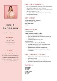 Customize your resume to suit your personality with the help of canva's easy to use editing tools. Free Fashion Designer Resume Template Fashion Designer Resume Resume Design Creative Fashion Resume