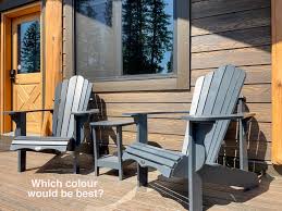 Before you get the adirondack chairs that catch your eye, you should first consider the space that you have as well as its shape. The Best Adirondack Muskoka Chair Colour Chairs