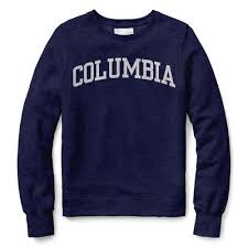 Red Shirt Classic Crew Sweatshirt The Columbia University