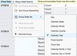 Reporting By Month And Year With Salesforce Reports