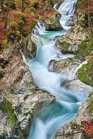 Lepenjica Bovec Fall Herbst Slovenia Slowenien Soca Triglav Waterfall Photography Beautiful Landscapes Scenery