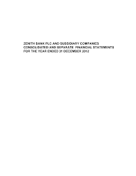 Https Www Zenithbank Com Media 1969 Financialstatementfull 03042013 Pdf