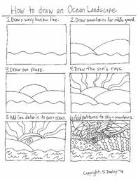 How to draw a rainforest. How To Draw Landscapes Worksheets Teaching Resources Tpt