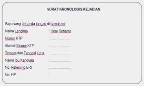 Contoh bikin surat pernyataan penipuan word. Contoh Surat Kronologis Penipuan Uang Dan Salah Transfer