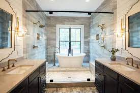 This design is like a study in how to upend a bathroom with just a couple of strategic architectural tweaks. Tub Inside Shower Design Ideas Designing Idea