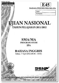 Pembahasan soal un 2012 mapel bahasa indonesia sma cermati kutipan berikut untuk menjawab soal nomor 1 sd. Download Soal Un Sma Tahun 2012 Semua Mata Pelajaran Naskah Asli M4th Lab