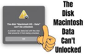 Screen size can range from 5.8 inches to 6.5 inches. The Disk Macintosh Hd Data Can T Be Unlocked Fix Monterey Big Sur