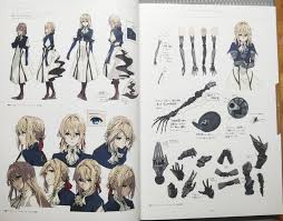 Character Reference For Violet Violetevergarden Violet Evergarden Anime Violet Evergarden Light Novel Violet Evergreen