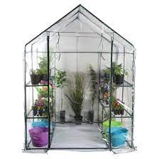 At plastic solutions, we have 3 types of plastic sheet that are will plastic panels go yellow in the sun? Walk In Portable Greenhouse With Shelves 532 Rona