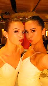 w/ my partner in crime @samaramerrick 🩰💓 , #ballerina #balletcore  #pointeshoes #dancers